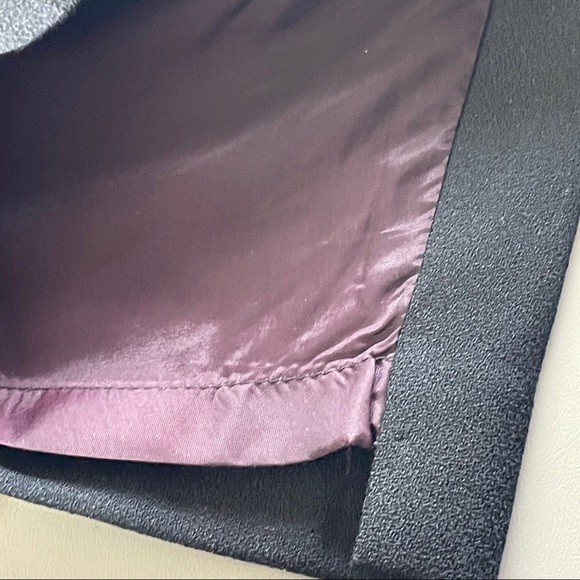 American Made Vintage Women’s Black Wool Pencil Skirt – Size 14 - Picture 9 of 9